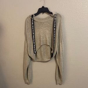 H&M divided grey sweater